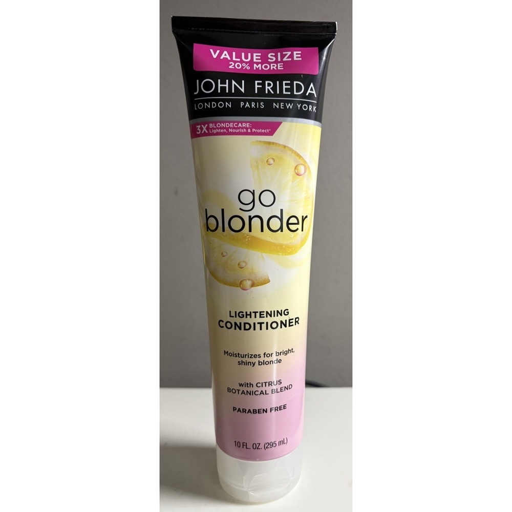 John Frieda Go Blonder Lightening Conditioner - 10 Fl Oz. Citrus Botanical Blend